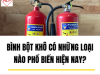 Bình Bột Khô Có Những Loại Nào Phổ Biến Hiện Nay?