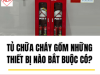 Tủ Chữa Cháy Gồm Những Thiết Bị Nào Bắt Buộc Có?