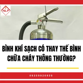 Bình Khí Sạch Có Thay Thế Bình Chữa Cháy Thông Thường?