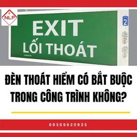 Đèn Thoát Hiểm Có Bắt Buộc Trong Công Trình Không?