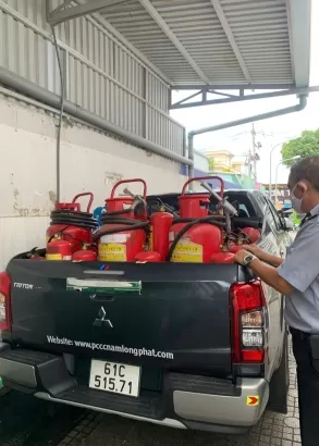 Nạp bình chữa cháy tại Dĩ An