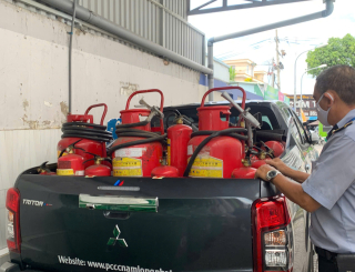 Nạp bình chữa cháy tại Dĩ An