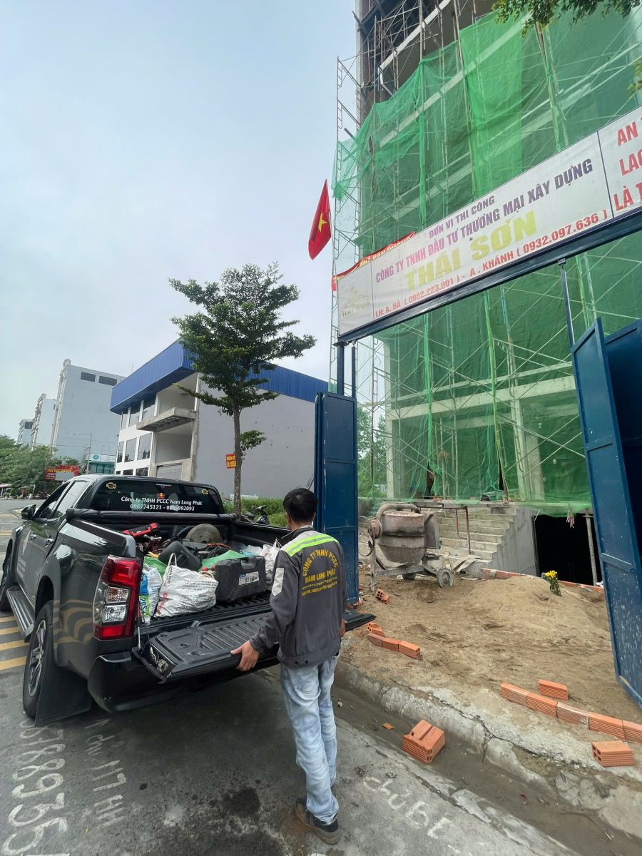 Thi công hệ thống báo cháy